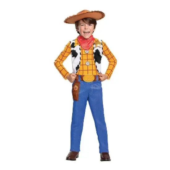 Disguise Boys' Toy Story 4 Sheriff Woody Costume image {1}