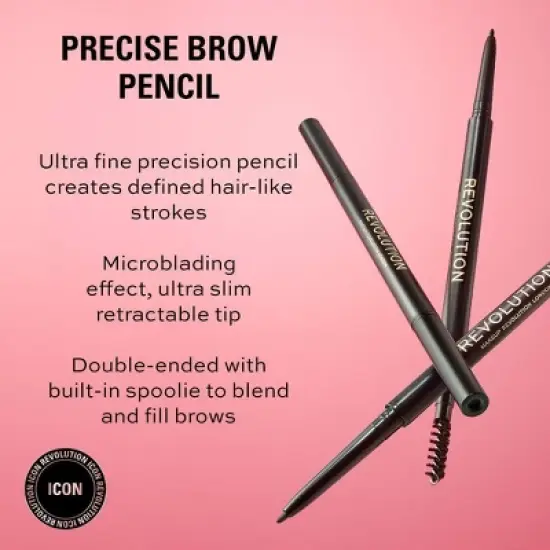 Makeup Revolution Precise Brow Pencil - 0.001oz image {4}