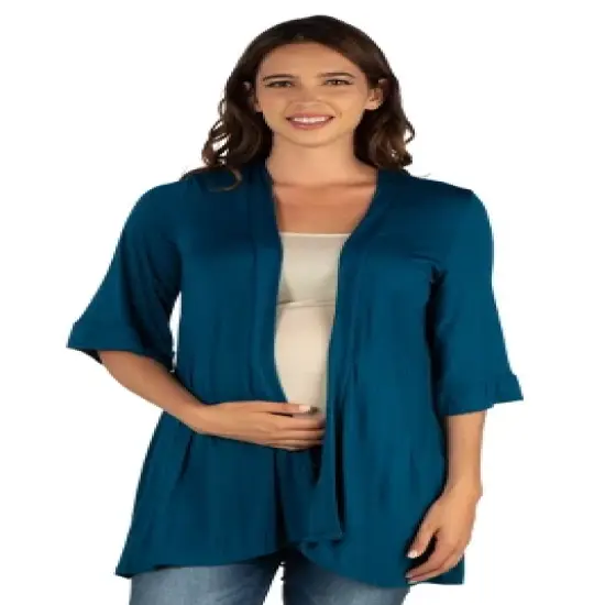 Elbow Length Maternity Cardigan image {8}