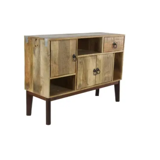 Modern Mango Wood Buffet Brown - Olivia & May image {8}