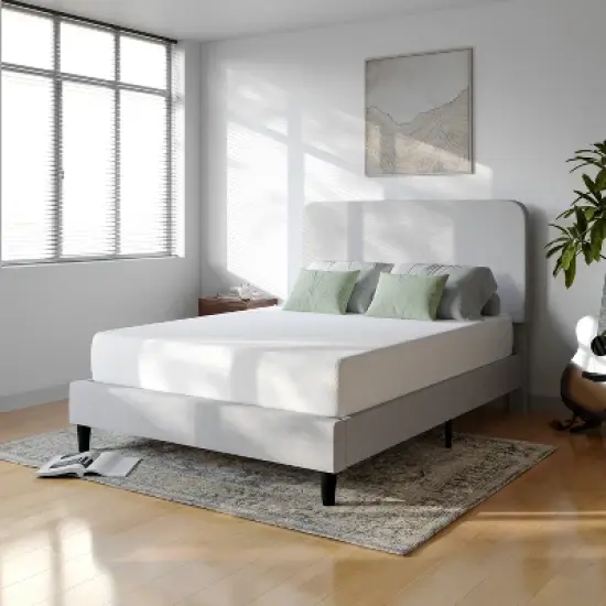 Emma and Oliver 3-Layer Memory Foam Mattress in a Box with Green Tea Infusion, Cooling Gel, CertiPUR-US Certified Foam and Washable Cover image {15}