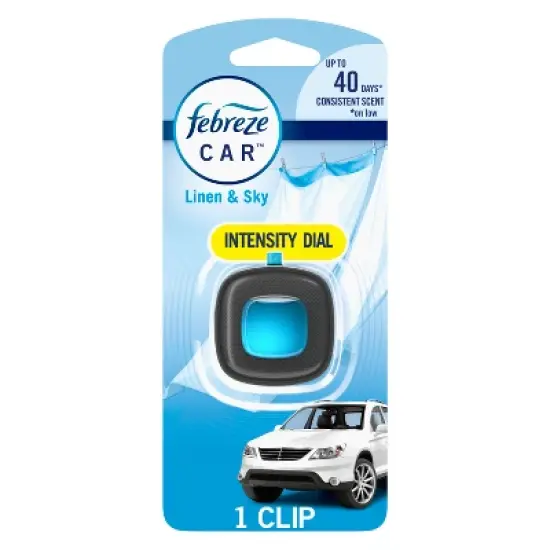 Febreze Car Clips Sidecap - Linen & Sky image {12}