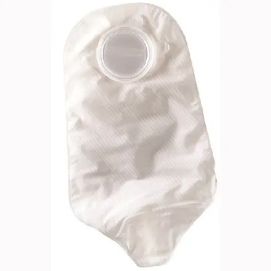 Convatec 401545 Sur-Fit Natura Urostomy Pouch Two-Piece System 10 in. With Valve 2 1/4 in. Flange Transparent (Box of 10) image {1}