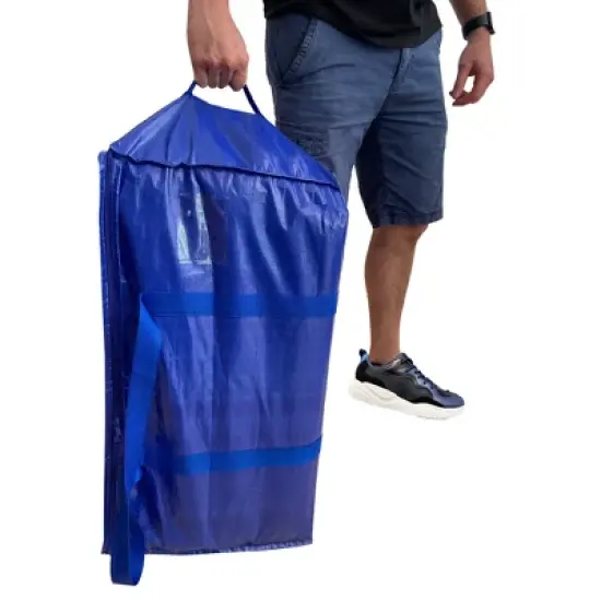 2 Pack UBMOVE Storage Totes 27" x 14" x 12" - Heavy Duty Zipper image {5}