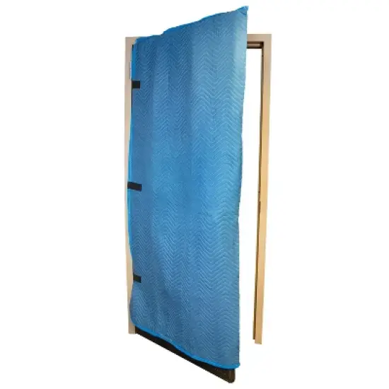 Monster Trucks&reg; 78" x 79" Padded Door Cover in Blue image {5}