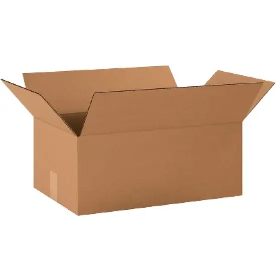 Box Partners Corrugated Boxes 19" x 12" x 7" Kraft 25/Bundle 19127 image {4}