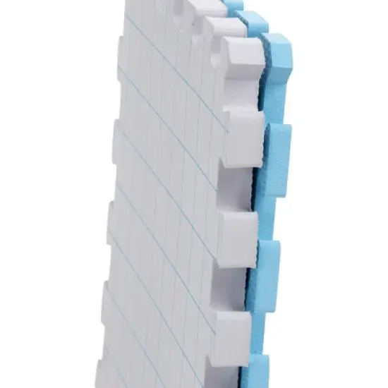 Juvale Extra Thick Blocking Mats for Knitting & Crochet 9 Pack with 200 T Pins and Storage Bag, 12.5 In image {3}