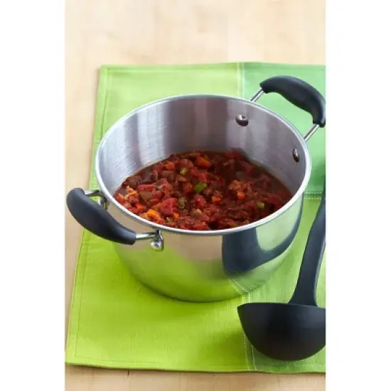 IMUSA 8qt Aluminum Pot with Glass Lid and Bakelite Handles image {3}