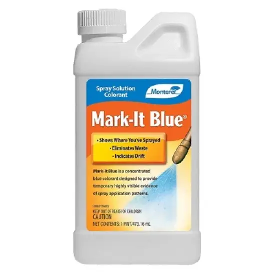 Monterey Mark-It Blue Spray Solution Colorant Chemical Marker Dye, 16 fl oz image {1}