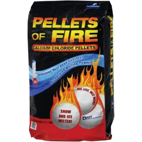 Snow Joe Pellets of Fire Ice Melter for Driveways, Sidewalks, Concrete, 20 lbs, CP20 image {6}