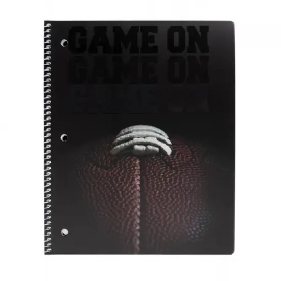 Continental Accessory Game On Football Subject Notebook 80ct Wide Ruled, School Supplies image {4}