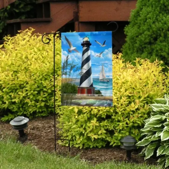 Briarwood Lane Summer Garden Flag 12x18 For Outdoor Hatteras Lighthouse For Summer Garden Flag Flags For Outside image {3}