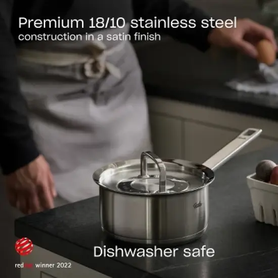 Fissler Original-Profi Collection Stainless Steel Conical Pan, 2.0 Quarts image {2}