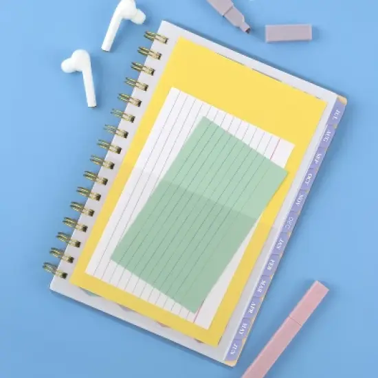 Cambridge 2025-2026 Weekly/Monthly Small Rainbow Skies Planner image {10}