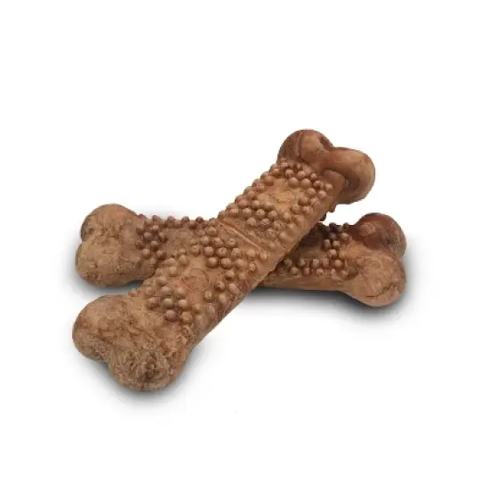 Nylabone Nubz Bacon Dental Chewy Dog Treats - 1.3lb/7ct image {2}