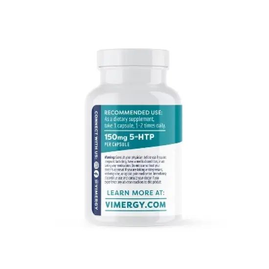 Vimergy 5-HTP Capsules, 60 Servings image {4}