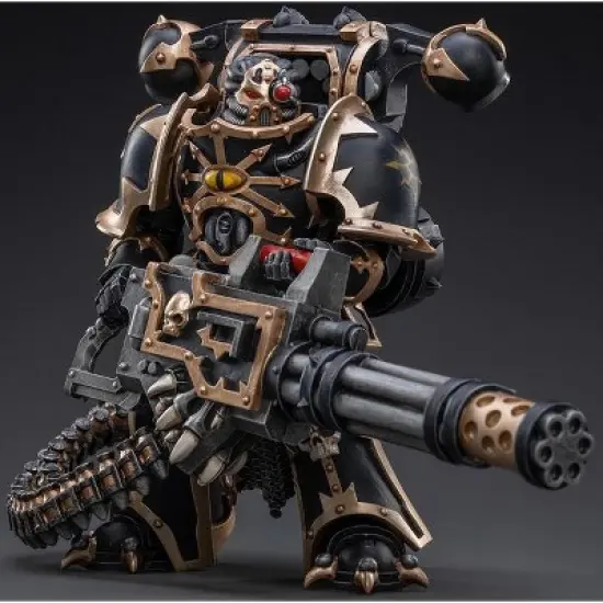 Marine 03 Black Legion Havocs 1/18 Scale | Warhammer 40K | Joy Toy Action figures image {1}