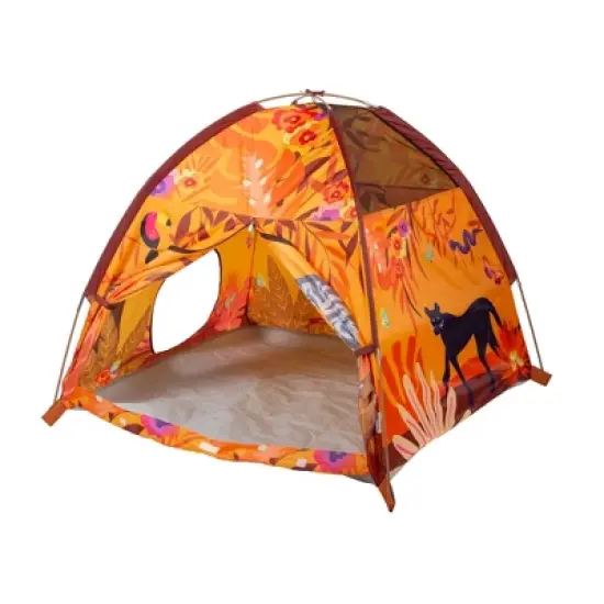 Pacific Play Tents Sunrise Safari Tent + Tunnel Combo image {1}