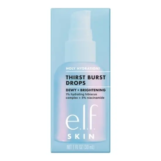 e.l.f. SKIN Holy Hydration! Thirst Burst Moisturizer Drops - 1 fl oz image {13}