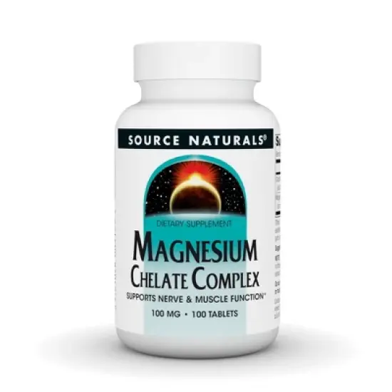 Magnesium by Source Naturals, Inc.  -  100 Tablet image {3}