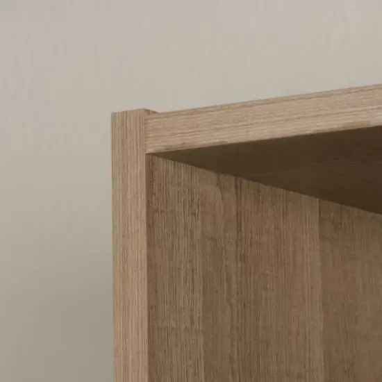 71" Beginnings Bookcase with Doors Light Brown - Sauder image {3}