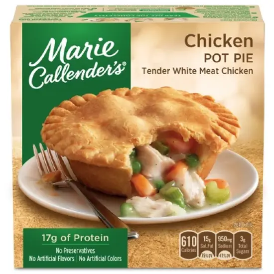Marie Callender's Frozen Chicken Pot Pie - 10oz image {5}