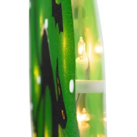 Northlight Lighted Black Cat with Bats Halloween Window Decoration - 13.75" image {7}