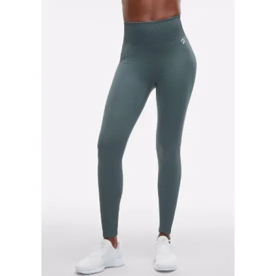 Peloton Women's Seamless High Rise Legging, Urban Green image {5}