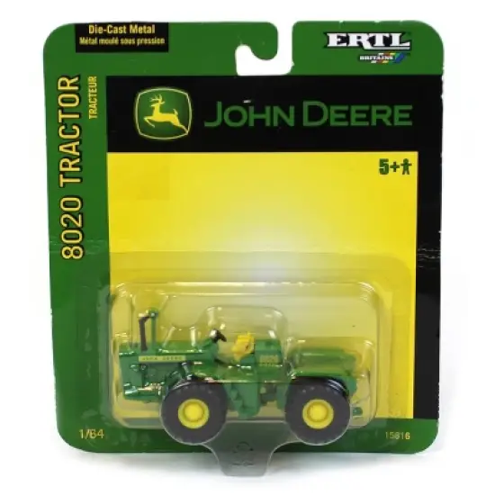ERTL 1/64 John Deere 8020 4WD Tractor, ZFN15616 image {1}