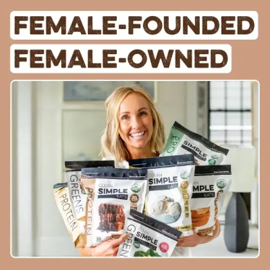 Clean Simple Eats Protein Powder - Chocolate Brownie Batter - 36oz/30 Servings image {6}