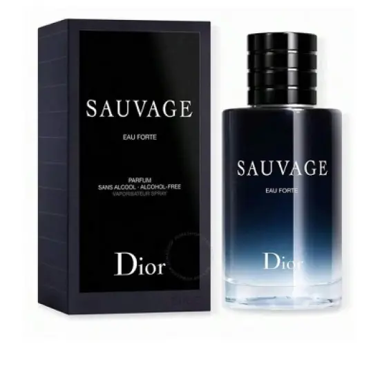 Dior Sauvage Eau Forte By Christian Dior  Men Parfum Spray 3.4 Oz (Alcohol Free)   3.4 Oz image {1}