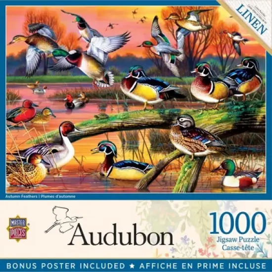 MasterPieces 1000 Piece Jigsaw Puzzle - Autumn Feathers - 19.25"x26.75" image {1}