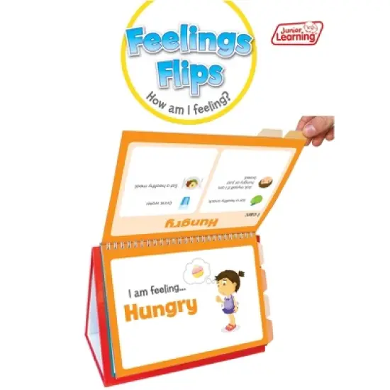 Junior Learning: Flip Chart Feelings Flash Cards image {5}