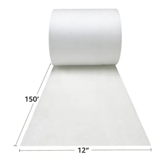 UBMOVE Foam Wrap Roll 12" wide x 150 feet 1/16" Thick image {1}