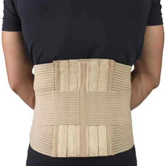 OTC Lumbo-Sacral Support, Abdominal Uplift, 11-Inch Lower Back, Elastic, Beige image {2}
