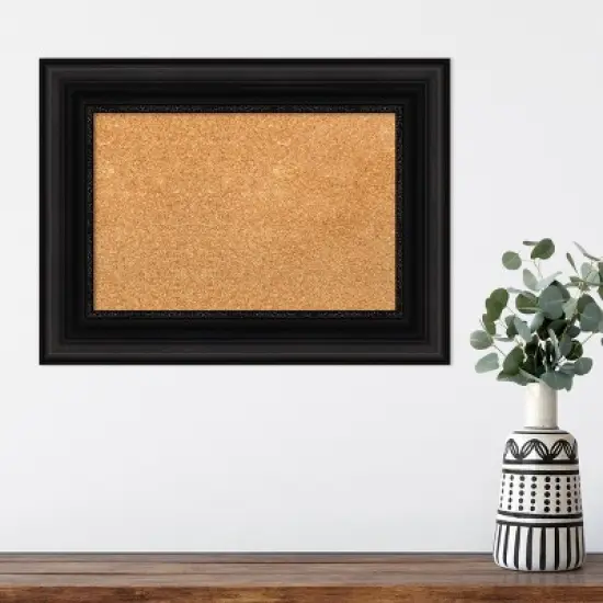 Amanti Art Parlor Framed Corkboard, Natural Cork image {4}