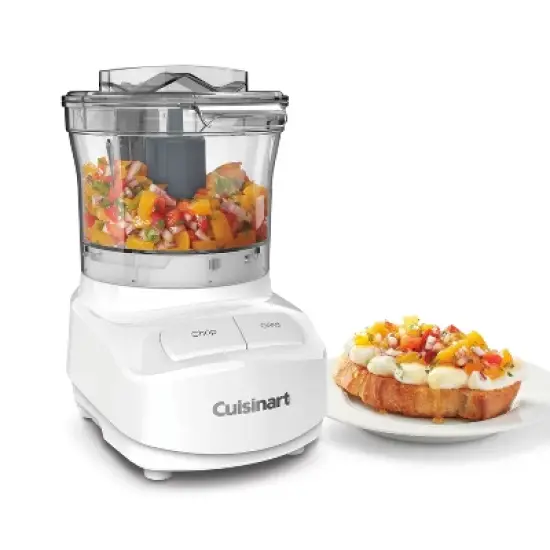 Cuisinart Core 3 Cup Mini Chopper CCH-3: Compact Food Processor & Vegetable Chopper, 250W, Dishwasher-Safe Parts image {1}