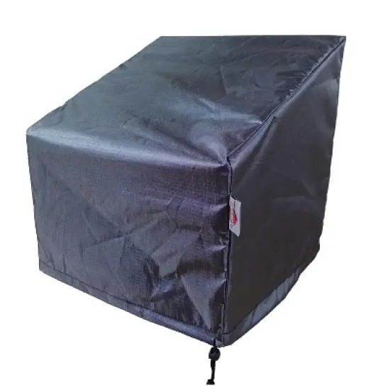 Summerset Shield Club Large High Back Cover Ultimate Protection for Your Outdoor Furniture 32" x 34" x 39.5" Mercury image {6}