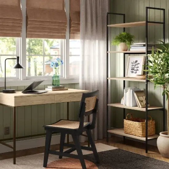 72" Loring 5 Shelf Ladder Bookshelf - Threshold&trade; image {1}