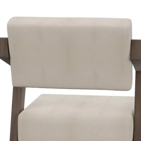 36" Snyder NonSwivel Barstool Aged Gray/Ecru - Hillsdale Furniture image {9}