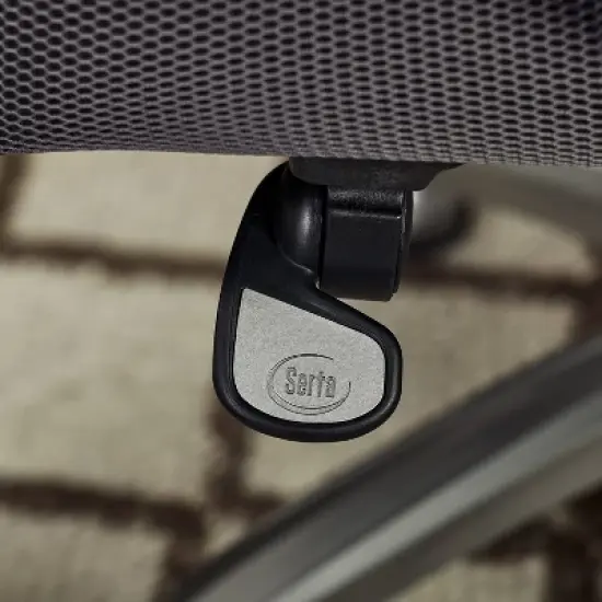 Big & Tall Smart Layers Premium Ultra Executive Chair Bliss Black Bonded Leather - Serta image {16}