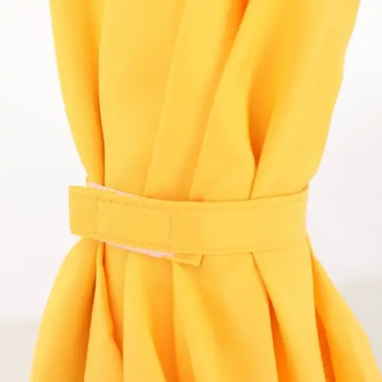 Captiva Designs 7ft Fringed Elegant Valance Crank Tilt Patio Market Umbrella image {3}