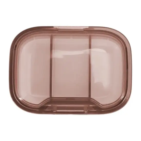 Unique Bargains 3 Grid Portable Pill Case 1 Pc image {8}