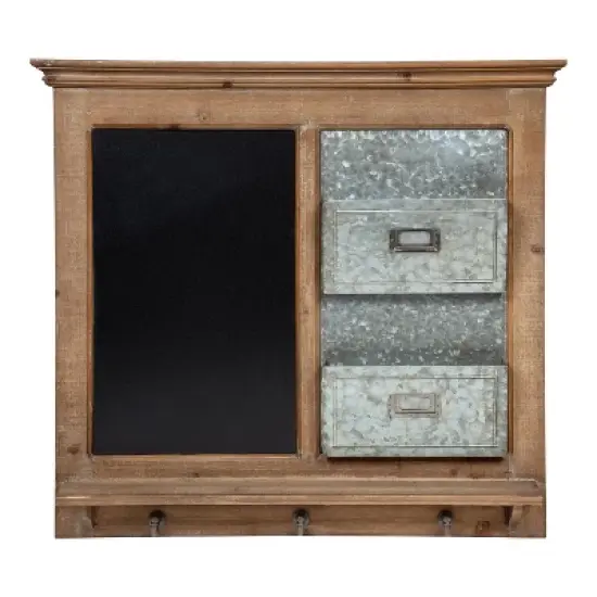 28" x 25" Idamae Multi Function Wall Art Set - Kate & Laurel All Things Decor image {1}