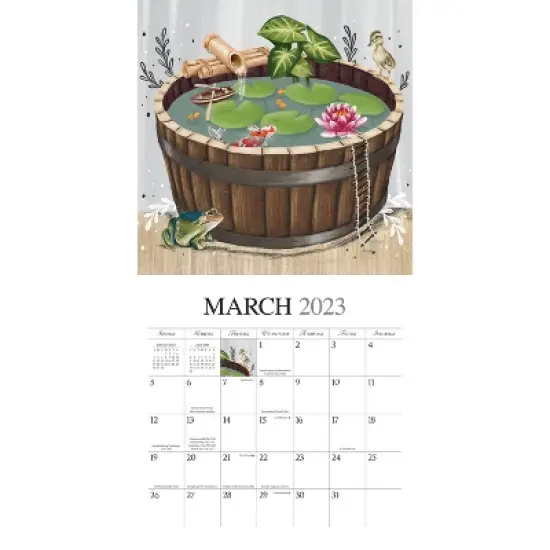 2023 Square Wall Calendar It's a Small World - BrownTrout image {2}
