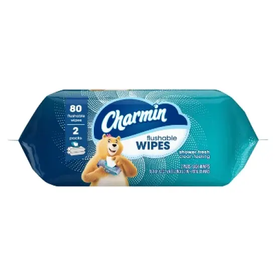 Charmin Flushable Wipes image {7}