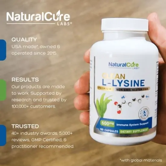 Clean L-Lysine 600mg image {2}
