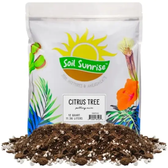 Soil Sunrise Citrus Tree Potting Soil Mix, for Indoor Oranges, Lemons, Limes and More image {8}
