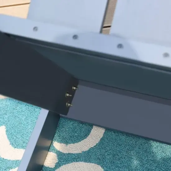 Outdoor Poplar Wood Adirondack Chair - Captiva Designs image {11}