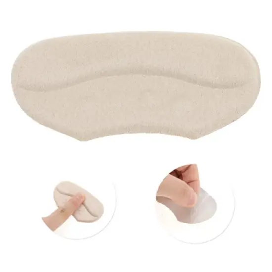Unique Bargains Thick Shoes Heel Pads One Size 2 Pair image {2}